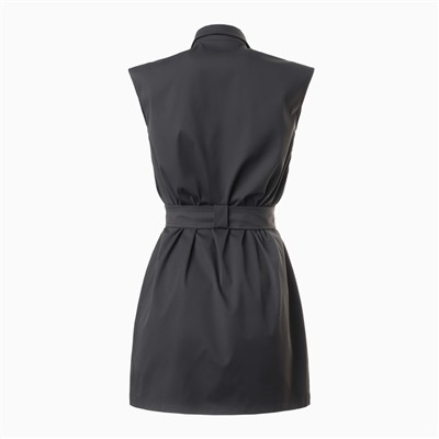 Платье мини женское MINAKU: Safari, графит, размер 42