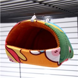 Домик для грызунов «ЛЕВ», жёлтый