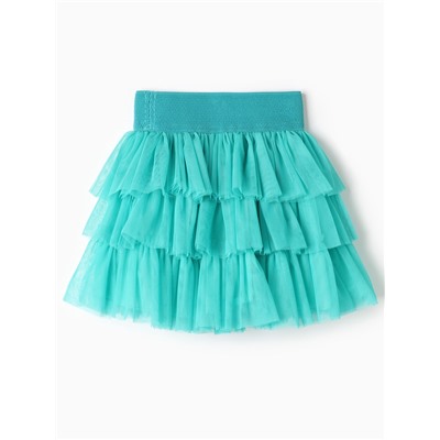 Юбка детская KAFTAN, размер 30 (98-104 см), бирюзовый