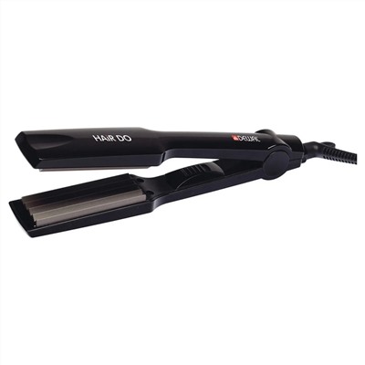 Dewal Щипцы гофре Hair Do, титаново-турмалиновое покрытие, черный 17607