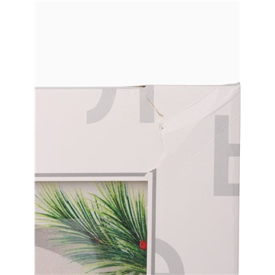 УЦЕНКА Скатерть Этель "Рождественский венок" 150х220 см, с ВГМО, 100% хл, саржа 190 г/м2