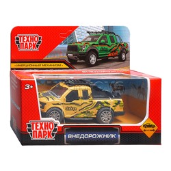 Машина металл "Внедорожник" 11 см, инерция, в ассортименте, в коробке