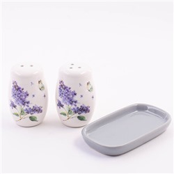 60217 Набор для специй 3пр Букет фантазий доломит LR (х72)