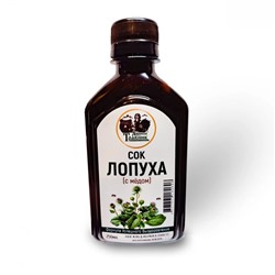 Сок лопуха с мёдом Данила Травник 250 мл.