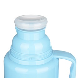 Термос VETTA "Туристический", 1 л, 3 цвета, стеклянная колба