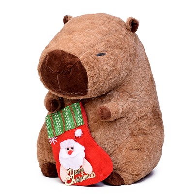 Мягкая игрушка "Капибара" с пледом (110х160)