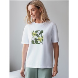 VILATTE Футболка D49.136