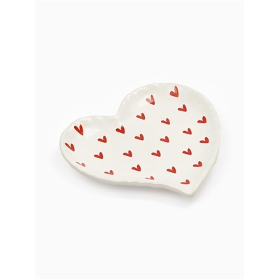 Тарелка плоская «Любовь», 19×18 см, керамика