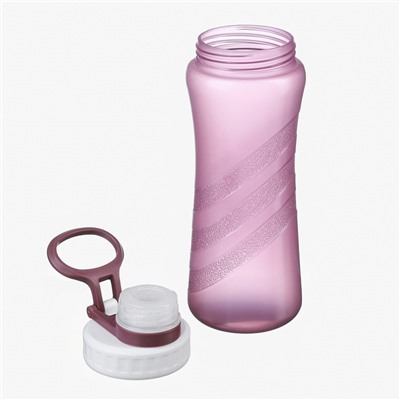 Бутылка для воды спортивная, 500 мл, 20.2×7.5×6.7 см, цвет МИКС