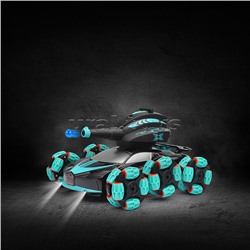 Машина "Торнадо" с пушкой и паром, на р/у 27 MHz, в коробке