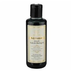 Khadi Natural Шампунь "Амла и Бринградж" без СЛС 210мл