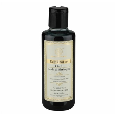 Khadi Natural Шампунь "Амла и Бринградж" без СЛС 210мл