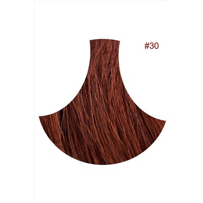 Remy Искусственные волосы на клипсах 30, 70-75 см KRISTALLER, 1106414