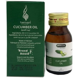 Hemani Cucumber Oil / Огуречное Масло 30 мл