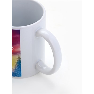 Кружка новогодняя керамическая «Мечты сбываются», лошадь, 320 мл