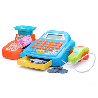 Касса "Мой магазин" с весами, в коробке