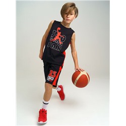 Комплект трикотажный для мальчиков: майка, шорты