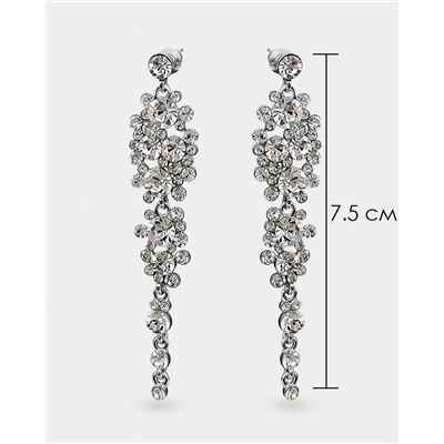 Серьги с чешскими кристаллами