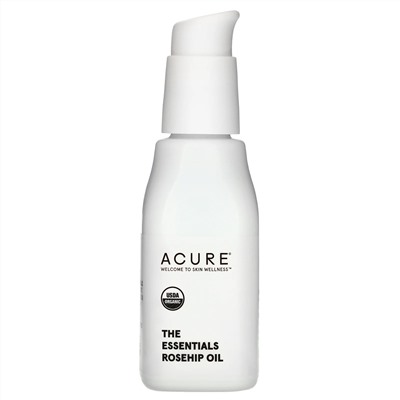 Acure, The Essentials, масло шиповника, 1 ж. унц. (30 мл)