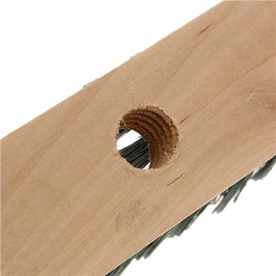 Щётка для подметания пола, с резьбой, 25×5 см
