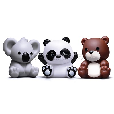 Набор игрушек для купания "Пандочка, мишка и коала" в пакете