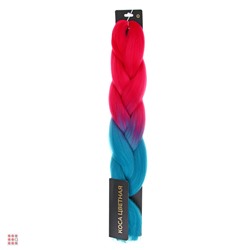 Канекалон для волос. Коса цветная, длина 60см