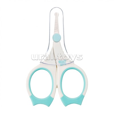 Маникюрные ножницы для новорожденных, с прорезиненными ручками