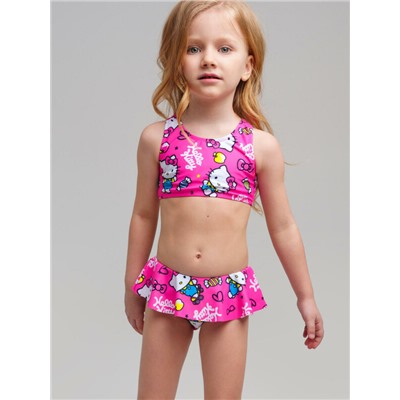 Купальный костюм трикотажный для девочек