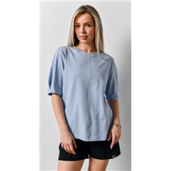 Фуфайка (футболка) Гретта-2 (Светло-голубой)