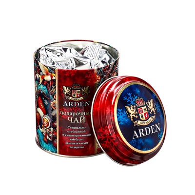 Чай чёрный подарочный новогодний «Байховый. Арден», 100 г