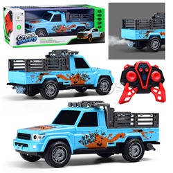 Машина "Фермер" р/у, с дымом, 27 MHz, в коробке