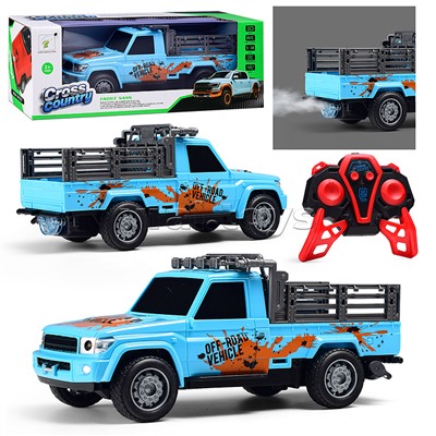 Машина "Фермер" р/у, с дымом, 27 MHz, в коробке