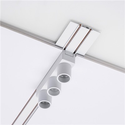 Шинопровод магнитный встраиваемый ультратонкий ULTRA «Слим-100», 2-жильный, белый, 200 см