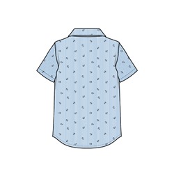 Сорочка текстильная для мальчиков (regular fit)