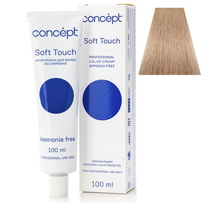 CONCEPT Soft Touch Крем-краска для волос без аммиака 9.37 оч светл блонд зол-кор 100 мл