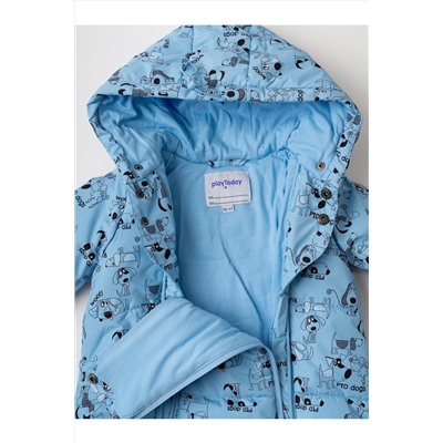 Конверт детский текстильный с полиуретановым покрытием для мальчиков PLAYTODAY, 1240662