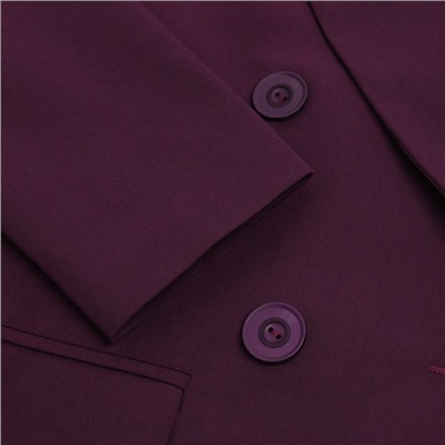 Пиджак женский MINAKU: Classic, фиолетовый, размер 46