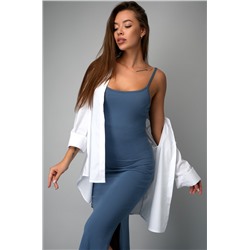 Женское платье-сарафан с разрезами Happyfox