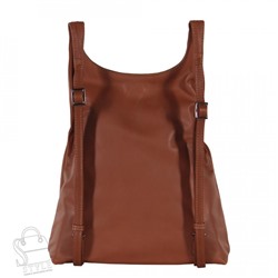 Рюкзак женский кожаный 9021VG brown Vitelli Grassi