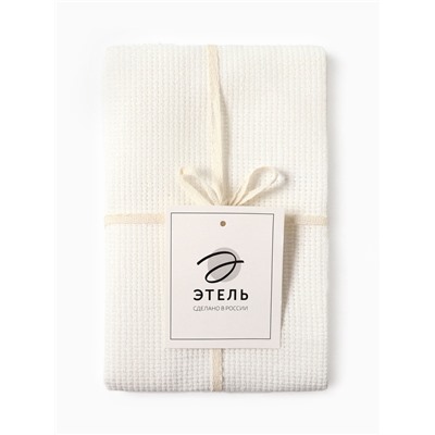 Кухонное полотенце «Этель» Cloudy, 40×70 см, лён 100%, 180 г/м²