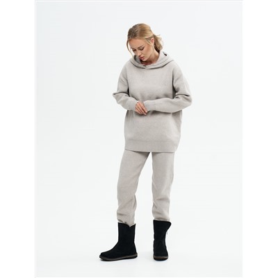 Полусапоги женские чёрные замшевые с замком на войлочной подошве