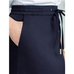 Юбка на резинке, с карманами из тонкого хлопкового твила с эластаном