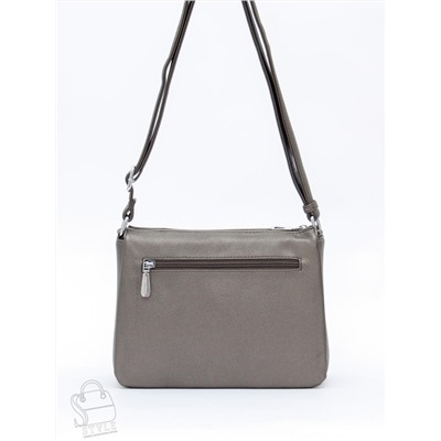 Сумка женская  1366-122 silver gray  Polina&Eiterou в Новосибирске