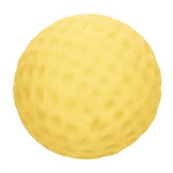 Двусторонний мастурбатор с желтым стимулирующим шариком Reversible Squishy Ball Stroker