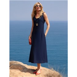 Платье из плотного лиоцелла