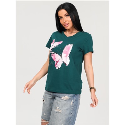 Поликсена - футболка изумрудный