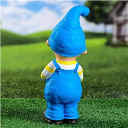 Садовая фигура из полистоуна «Мальчик с лейкой», 12×13×33 см