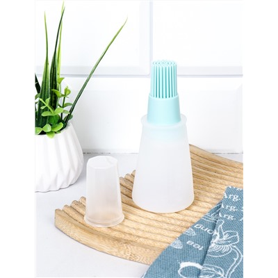 Кисточка масленка силиконовая 11,8x4,8 см / SH-721 /уп 300/