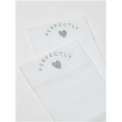 Полиамидные CONTE FANTASY Матовые носки с сияющей термоаппликацией Perfectly