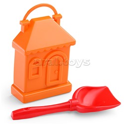 Набор формочка (домик)+совочек